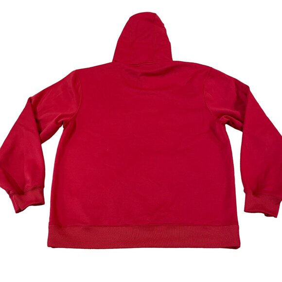 Under Armour Dayton Flyers Hoodie Men's Size Medium Red Sweatshirt - Picture 5 of 5